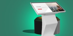 شاشات عرض تفاعلية باللمس للإستخداما